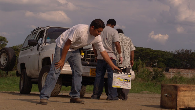 Directors shooting a movie